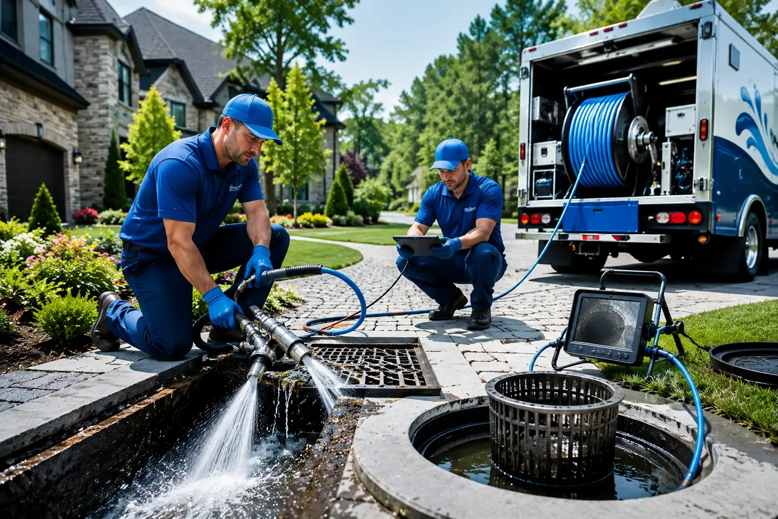 Local outdoor drain cleaning professionals in Troy, MI